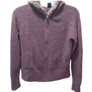 Gap lambs wool hooded sweater, size‎ medium